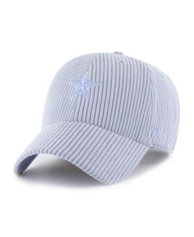 Женская регулируемая кепка '47 Brand Light Blue Dallas Cowboys Mellow Clean Up