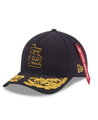 New Era Мужская регулируемая кепка A-Frame 9FORTY Black St. Louis Cardinals