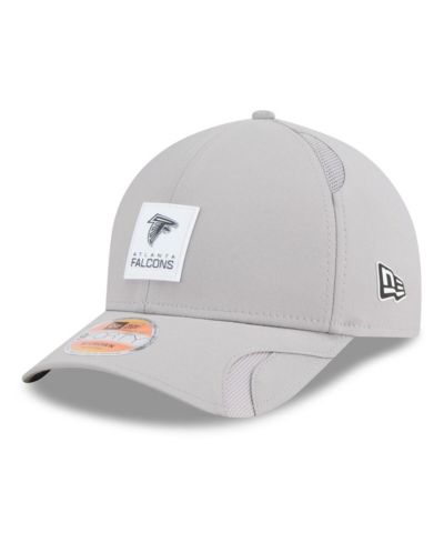 New Era Men's Gray Atlanta Falcons 2025 Sideline M-Crown 9FORTY Adjustable Hat