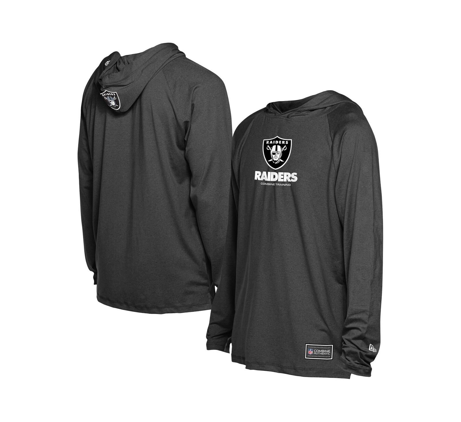 Худи New Era Men's Black Las Vegas Raiders Functional Fandom