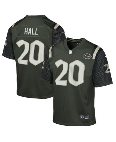 Игровая джерси Nike для мальчиков и девочек Breece Hall Gotham Green New York Jets 2025 Rivalries Collection