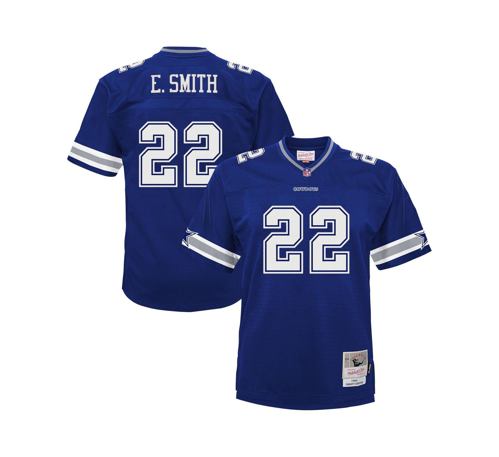 Mitchell & Ness детская джерси Emmitt Smith Dallas Cowboys 1996 Legacy