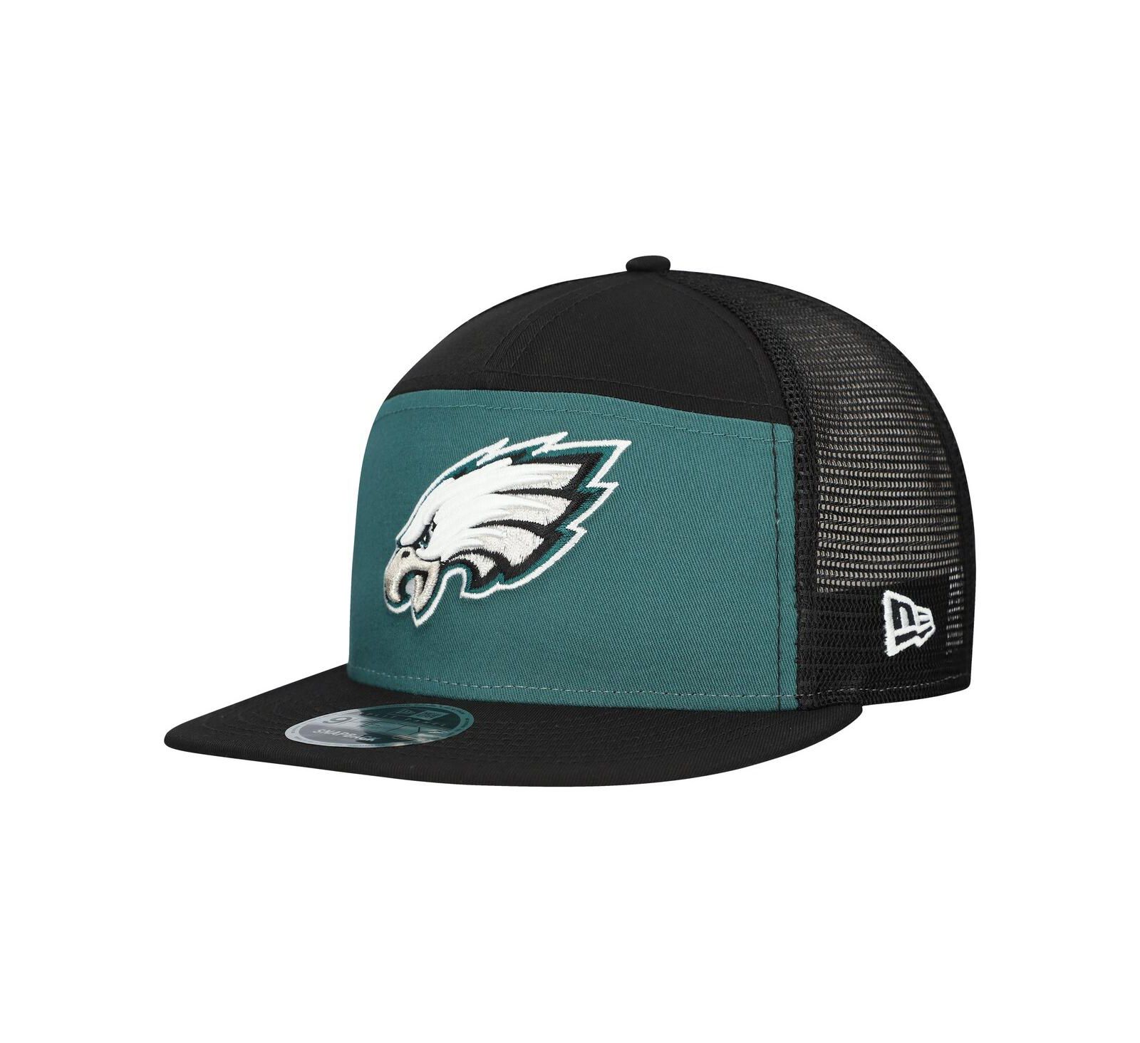 New Era мужская кепка 9FIFTY Snapback Philadelphia Eagles Outdoor Split Panel Midnight Green/Black