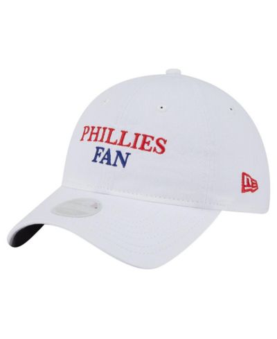 New Era Women's White Philadelphia Phillies Team Fan 9TWENTY Adjustable Hat