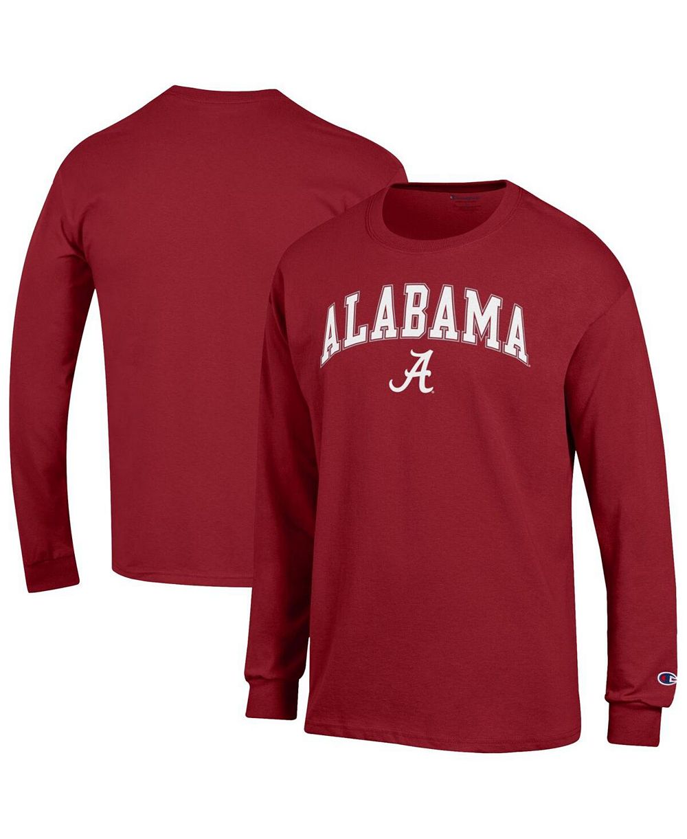 Champion Мужская футболка с длинным рукавом Alabama Crimson Tide