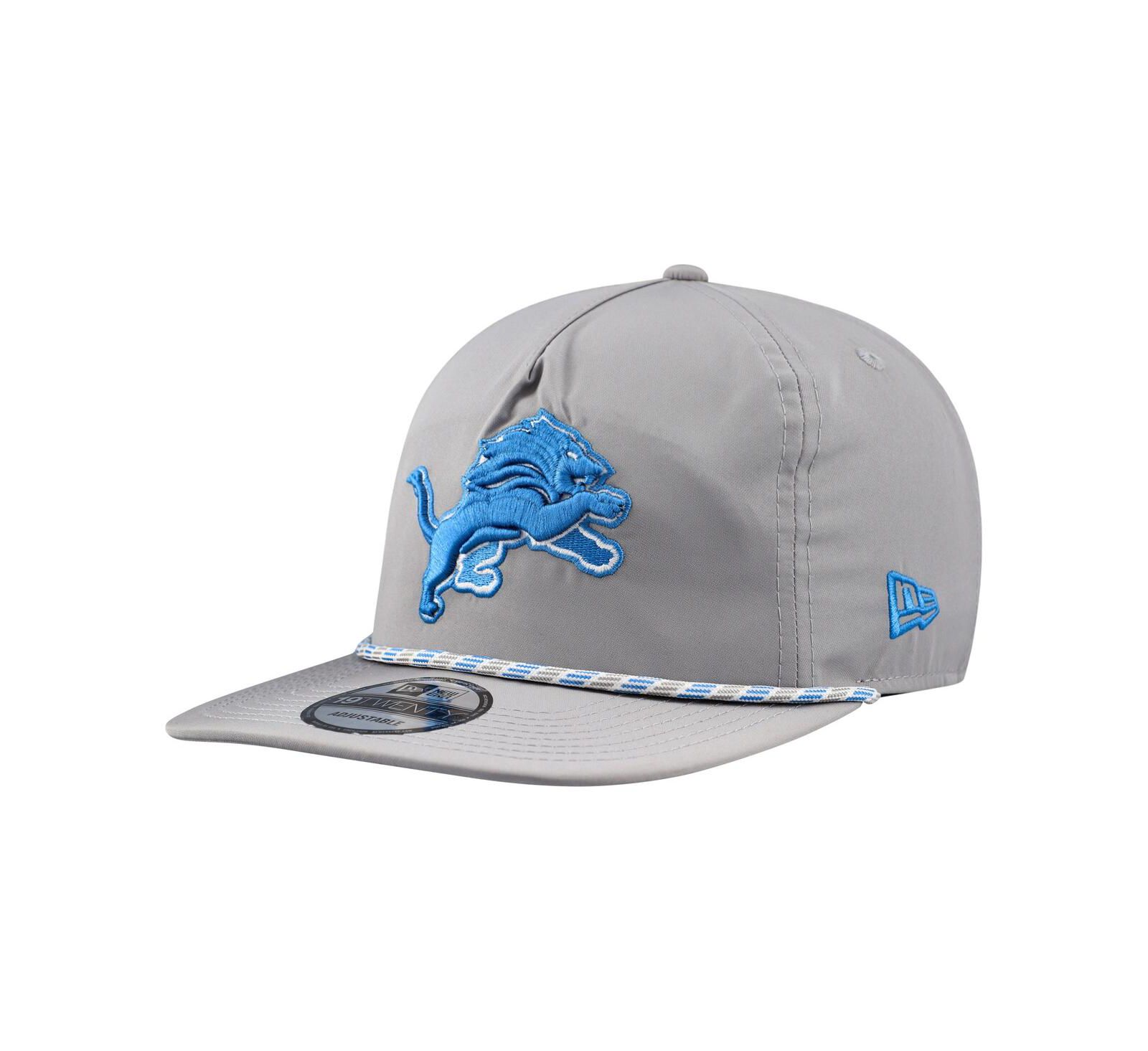 New Era Мужская кепка Detroit Lions Rope 19TWENTY, серебристый цвет