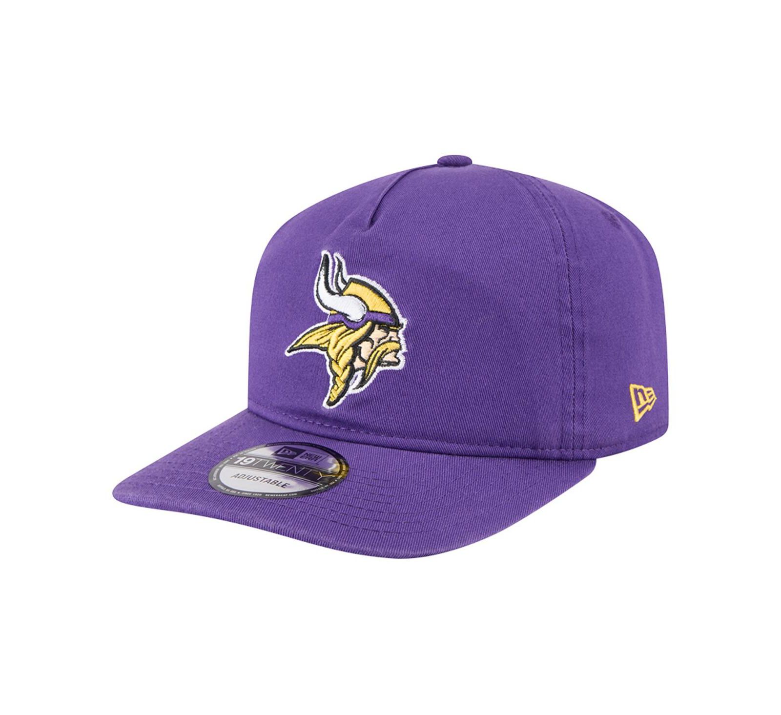 New Era Мужская кепка Minnesota Vikings Team 19TWENTY регулируемая, фиолетовая