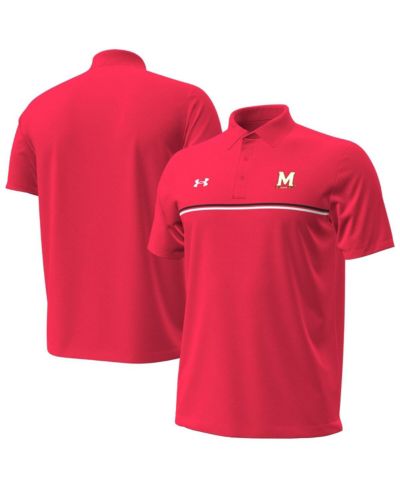 Мужская рубашка поло Under Armour Maryland Terrapins Performance Drive