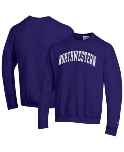 Мужская толстовка Champion Northwestern Wildcats Basic Arch Fleece Pullover