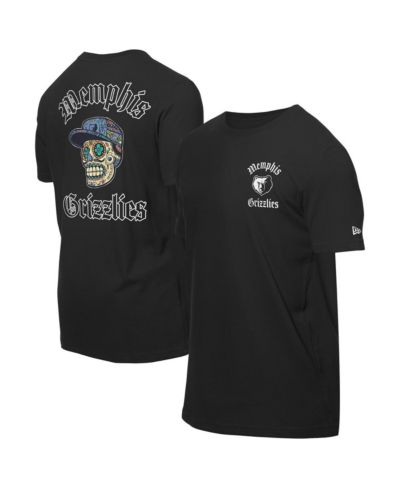 Футболка New Era Men's Black Memphis Grizzlies Sugar Skulls