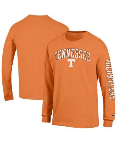 Champion Men's Tennessee Orange Tennessee Volunteers Arch Over Logo 2-Hit Long Sleeve T-Shirt