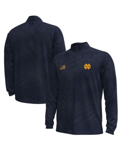 Мужская футболка Under Armour ArmorFuse Half-Zip, темно-синяя