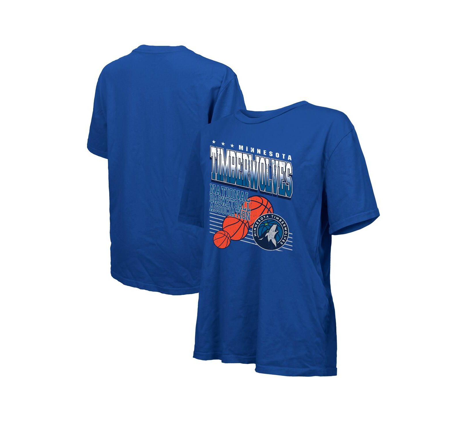 Женская футболка Majestic Minnesota Timberwolves Oversized