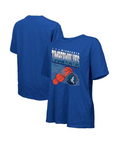 Женская футболка Majestic Minnesota Timberwolves Oversized