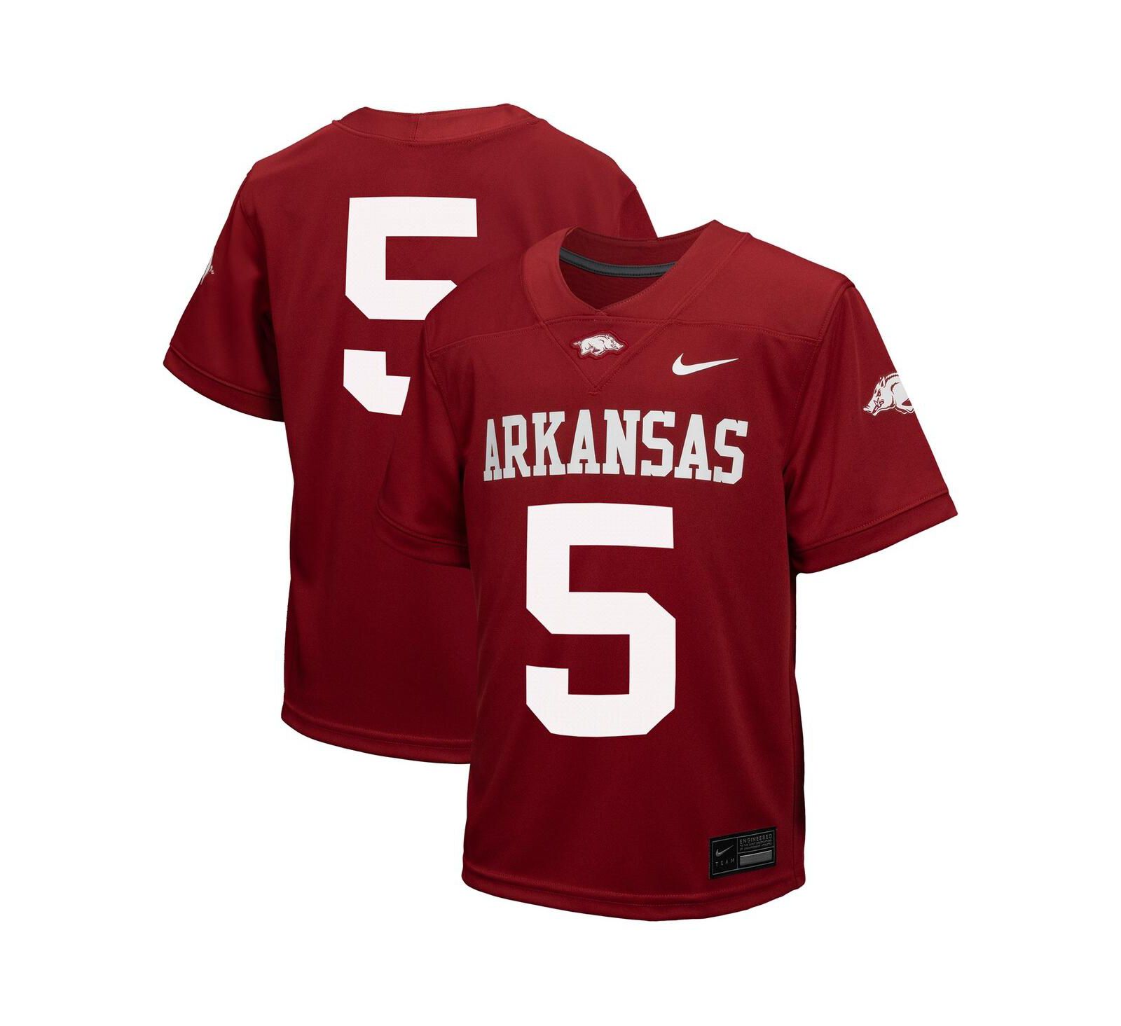 Nike Детская реплика игровая джерси Cardinal Arkansas Razorbacks Untouchable