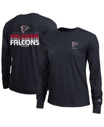 Champion Women's Black Atlanta Falcons Core Long-Sleeve T-Shirt