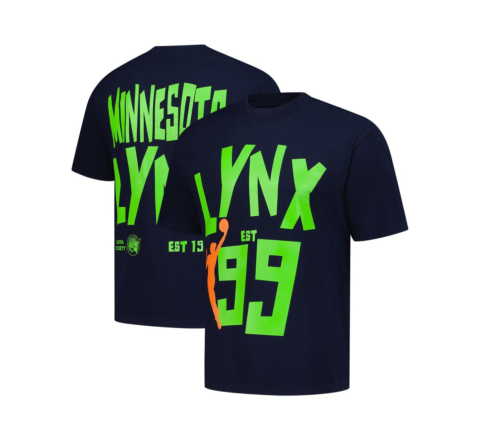 Playa Society Men's and Women's Navy Minnesota Lynx Established 1999 Premium T-Shirt