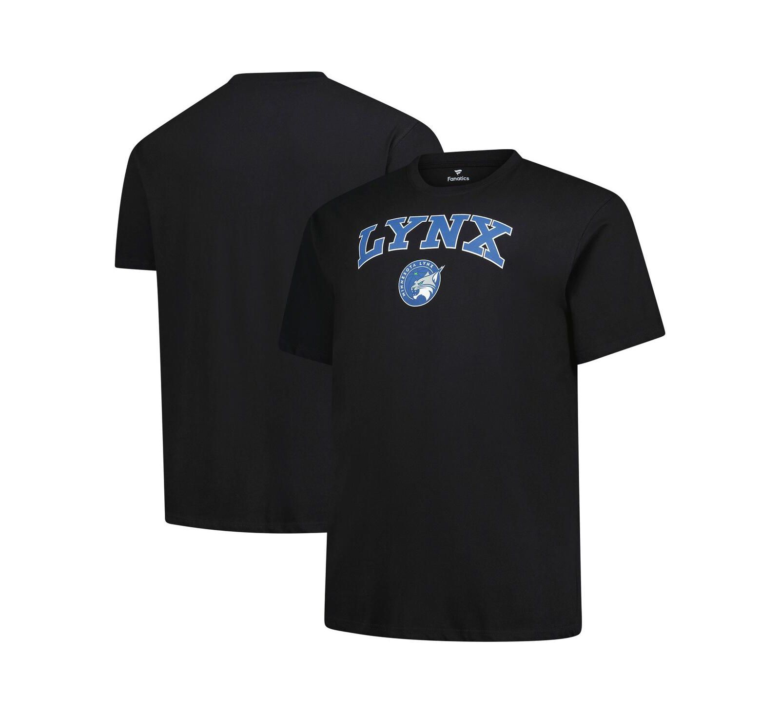 Fanatics Мужская футболка Minnesota Lynx Big & Tall Arch Logo Black