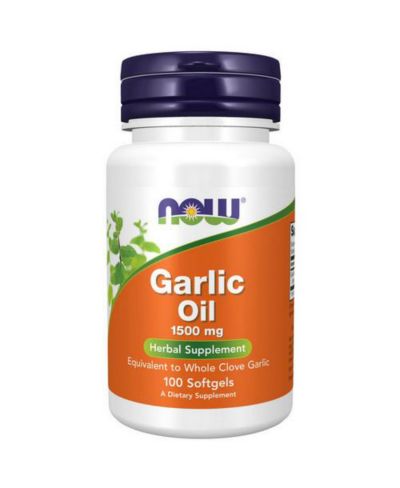 NOW Foods Garlic Oil, 1500 Mg, 100 Softgels