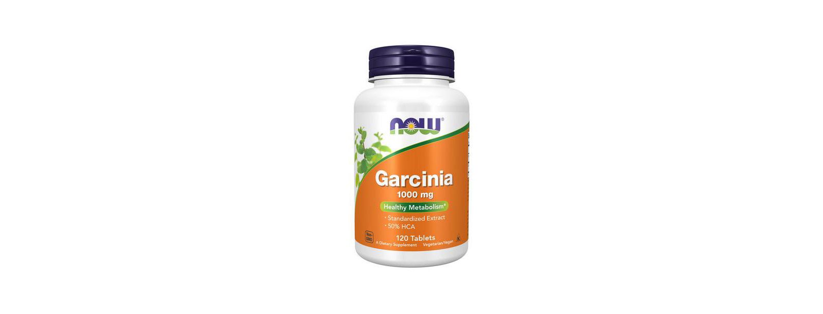 NOW Foods Garcinia, 1000 mg, 120 Tab