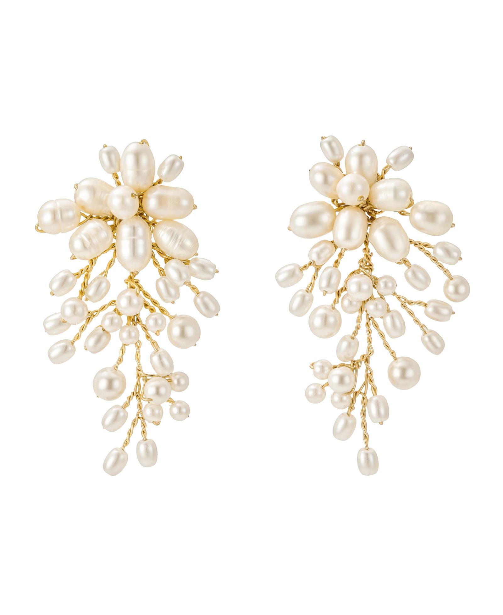 Серьги Untamed Petals Moore Freshwater Pearl