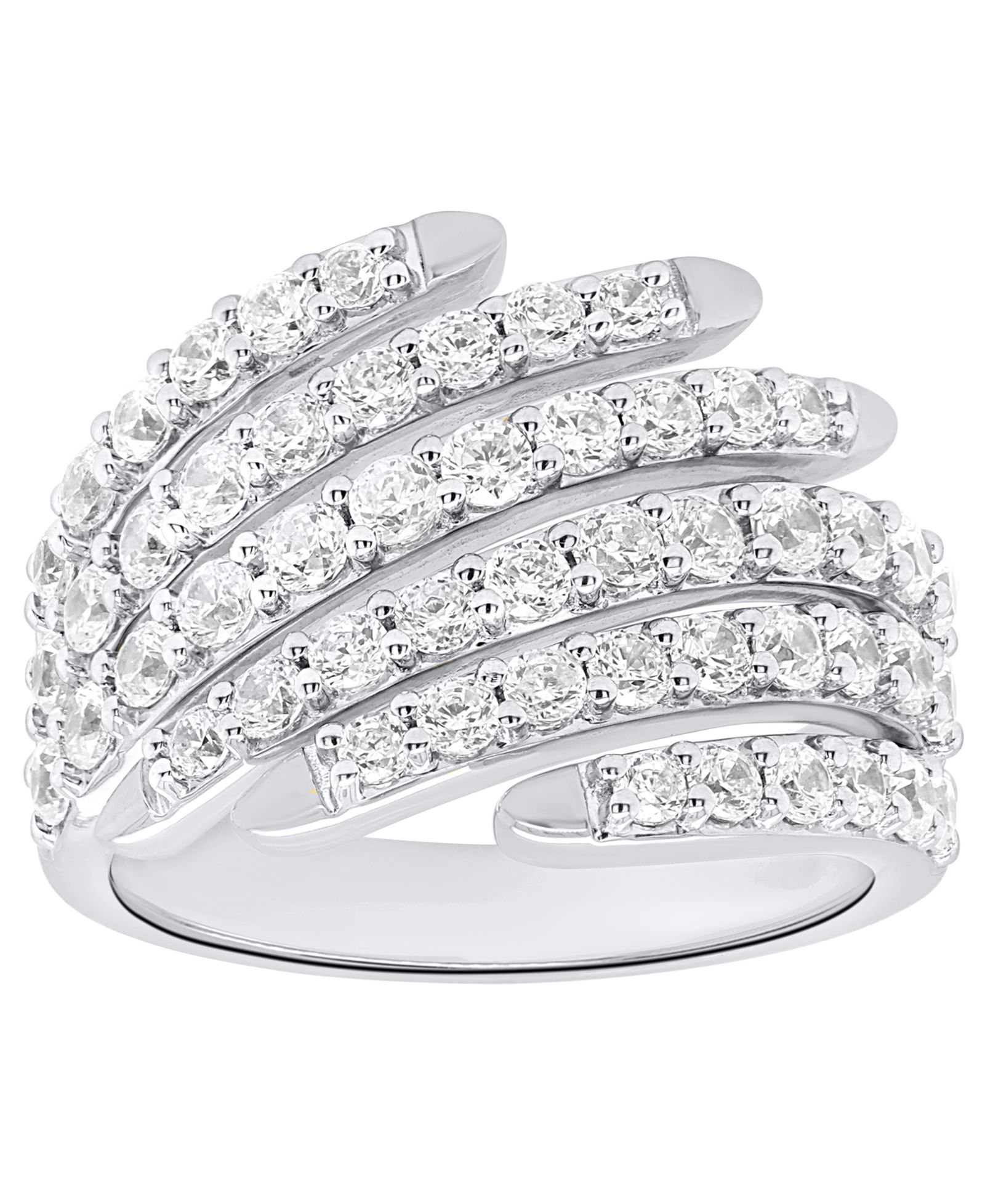 Кольцо с бриллиантами Lab-Grown Forever Grown Diamonds (2.ct. t.w.) в позолоченном стерлинговом серебре 14k Gold