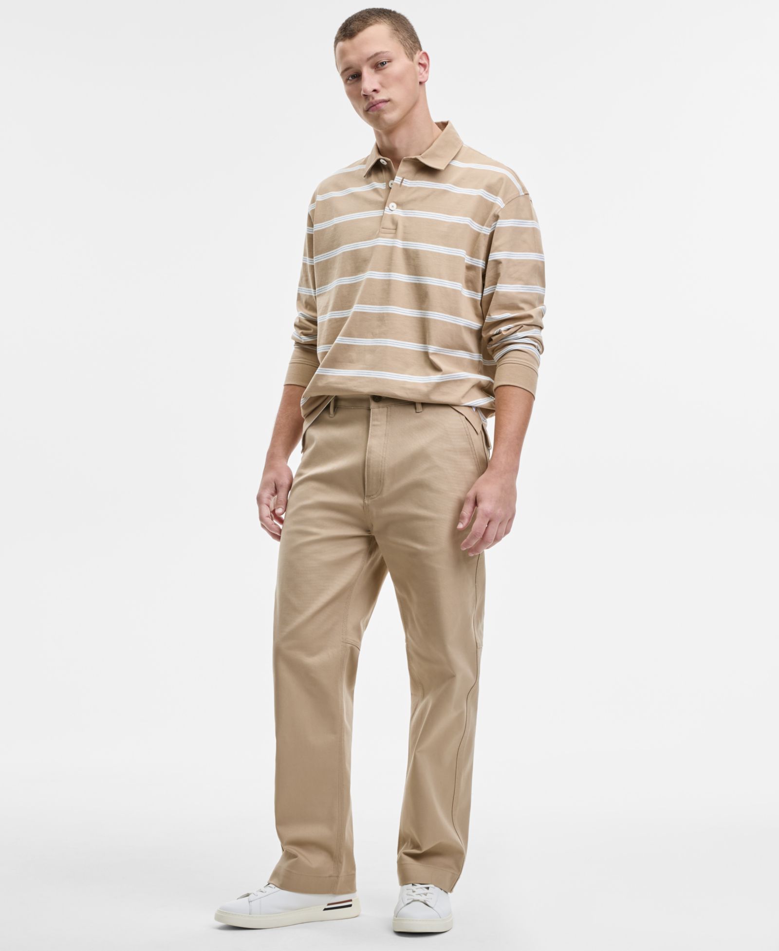 Hugo by Hugo Boss Men's Dalton253 Straight-Fit Canvas Jeans