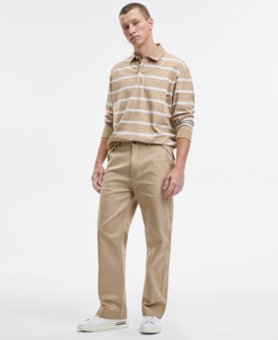 Мужские джинсы Hugo by Hugo Boss Dalton253 Straight-Fit из канваса