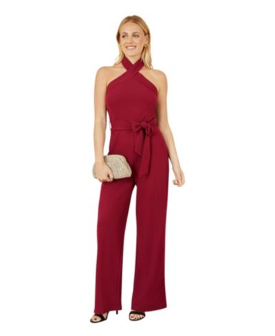 Женский комбинезон Yumi Cross Over Halter Neck