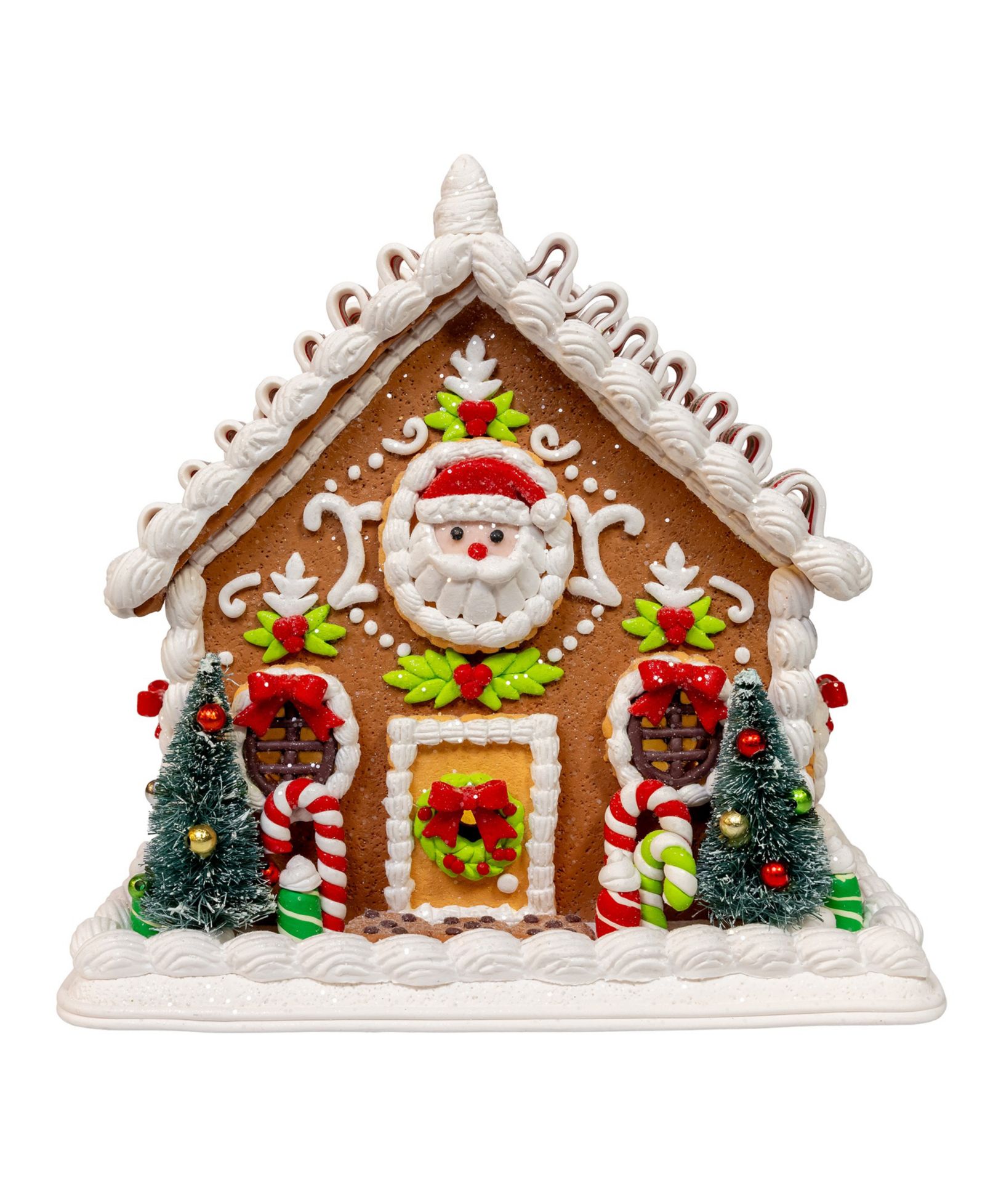 Пряничный домик Kurt Adler на батарейках, 9"