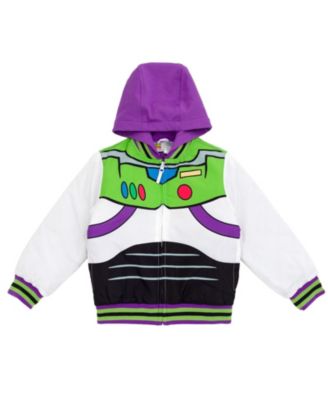 Toy Story Boys Disney Cars Zip Up Varsity Bomber Jacket
