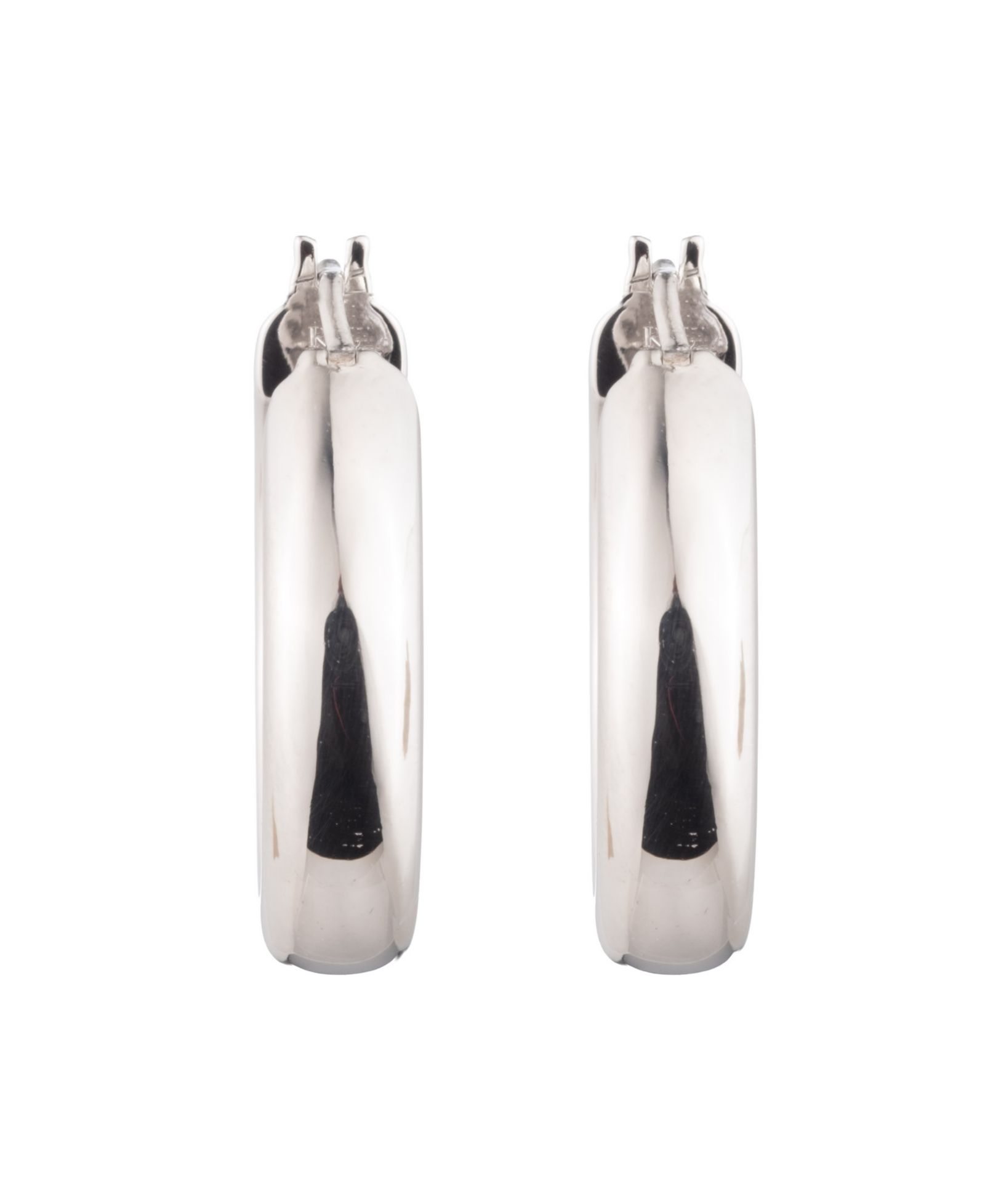 Серьги-кольца Lauren Ralph Lauren Sculptural Sterling Silver