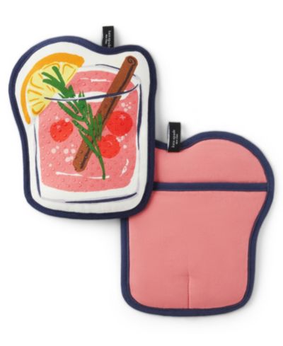 kate spade new york Festive Cocktail набор прихвалок, 2 шт