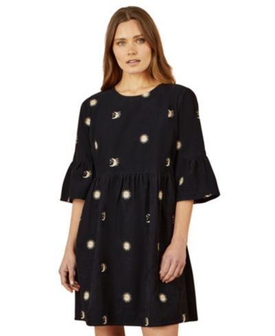 Женское мини-платье Yumi Cosmic Embroidered Cord