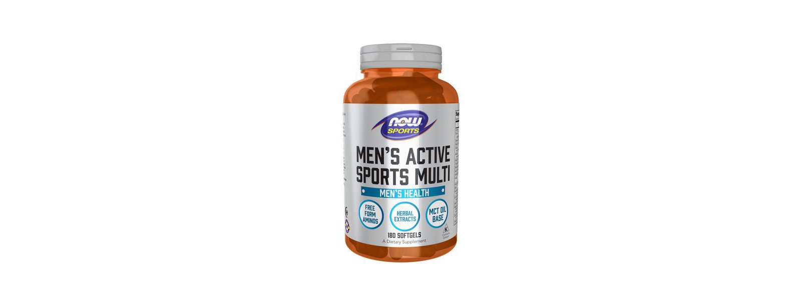 NOW Foods Мужской комплекс Active Sports Multi, 180 мягких капсул