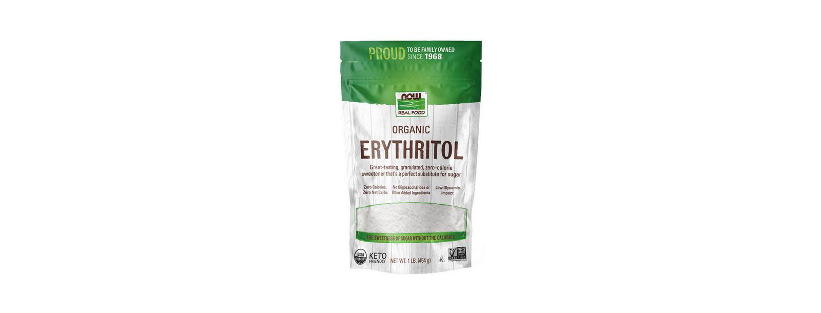 NOW Foods Erythritol 1 lbs