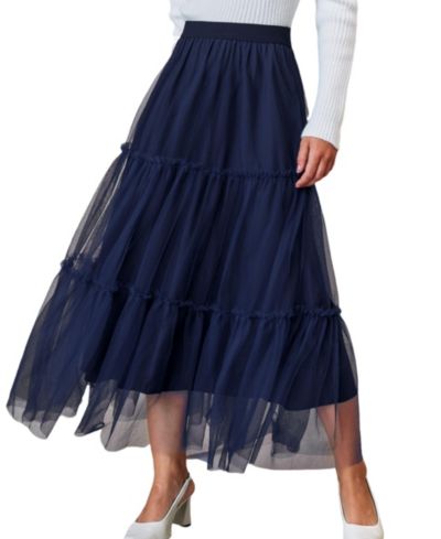 Cupshe Women's on the Scene Maxi Skirt