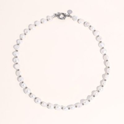 Серебряное ожерелье Joey Baby Chunky Pearl Jean