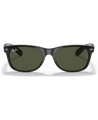 Ray-Ban Unisex солнцезащитные очки Low Bridge Fit RB2132F NEW WAYFARER CLASSIC 55