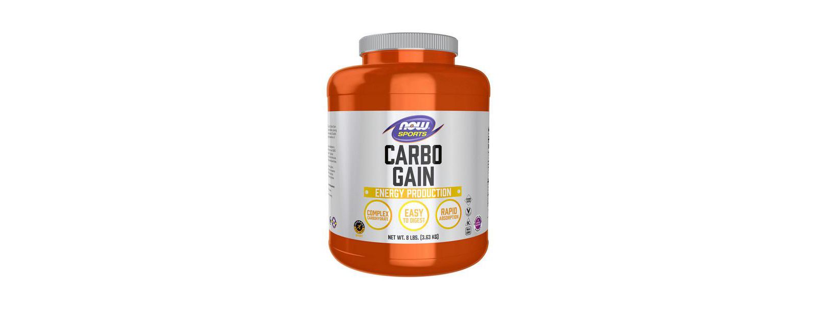 NOW Foods Carbo Gain, 8 lbs