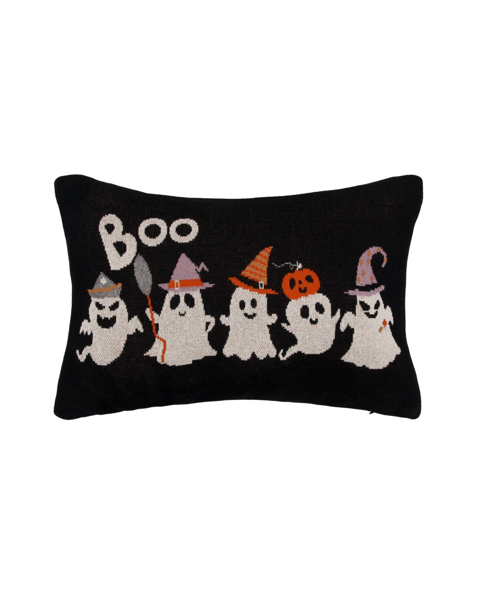 C&F Home Halloween Ghosts "Boo" Cotton Blend Halloween Accent Throw Pillow 16" x 24