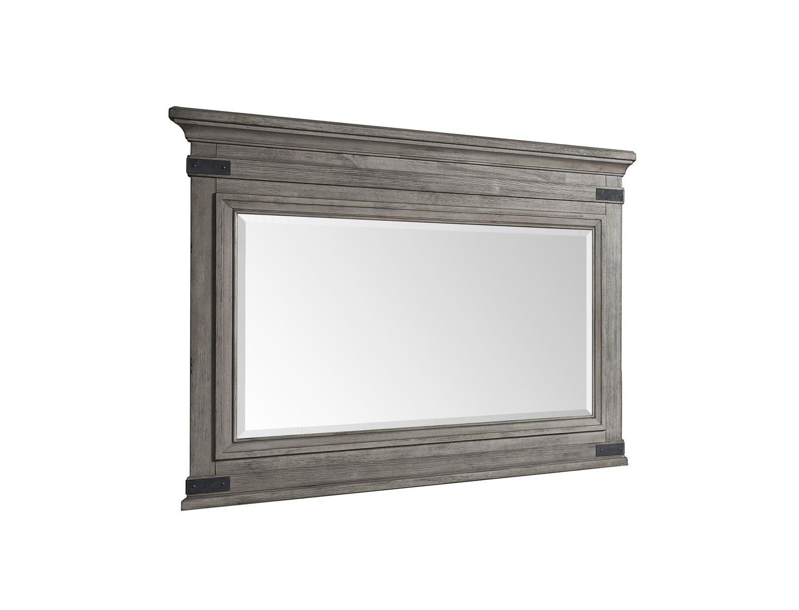 Intercon Chesser Mirror in Brushed Steel