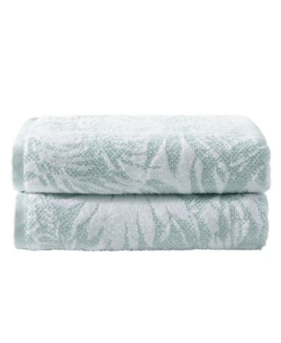 Набор банных полотенец Tommy Bahama Lago Palm Cotton Jacquard 2-Pc., 58" x 28"