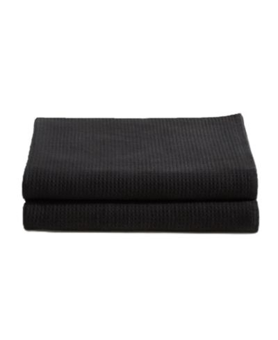 Calvin Klein Eternity Waffle Cotton 2-Pc. Bath Towel Set, 64" x 34"