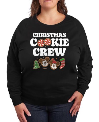 Hybrid Apparel Plus Size футболка Disney Mickey and Minnie Christmas Cookie Crew French Terry