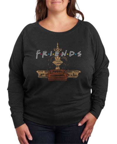 Футболка с длинным рукавом Hybrid Apparel Plus Size Friends Logo