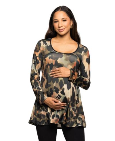 24seven Comfort Apparel Женский топ на длинный рукав