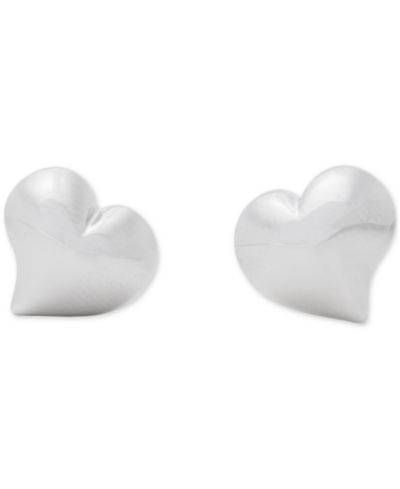 kate spade new york Серьги-гвоздики Amour Gold-Tone Heart