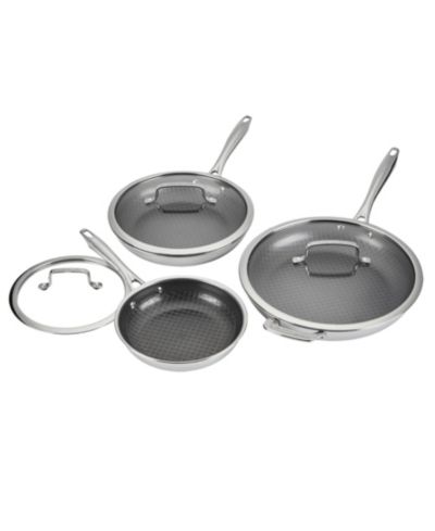 Cuisinart FusionElite Plus Nonstick Tri-Ply Stainless Steel 6-Pc. Skillet Set