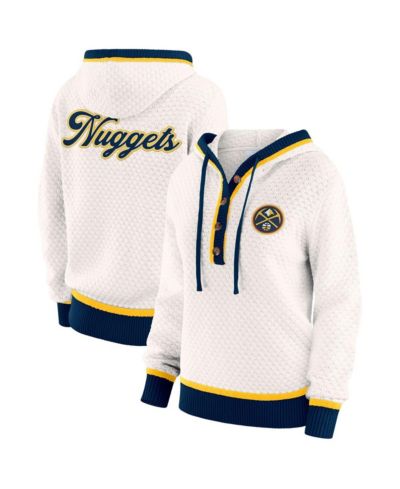 Женский толстовка WEAR by Erin Andrews Denver Nuggets Plus Size
